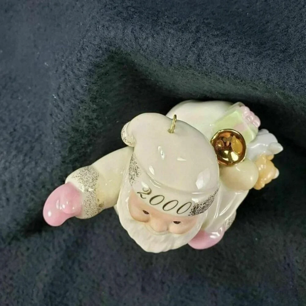 Lenox 2000 Annual Santa Ornament Santas‎ Special Delivery Limited Edition